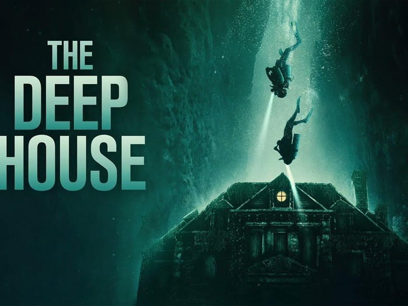 Two content creators take a dive into a spooky home that is buried under the sea.