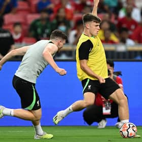 Andy Robertson remains a mainstay of Liverpool's team, but Ben Doak will be hoping to stay involved in the first-team squad.