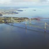More flights could use the Forth under the airspace changes. Picture: Ken Whitcome/Aerial Photography Solutions