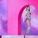 US singer Taylor Swift performs on stage during a concert as part of her Eras World Tour in Sydney on February 23, 2024. (Photo by DAVID GRAY / AFP)