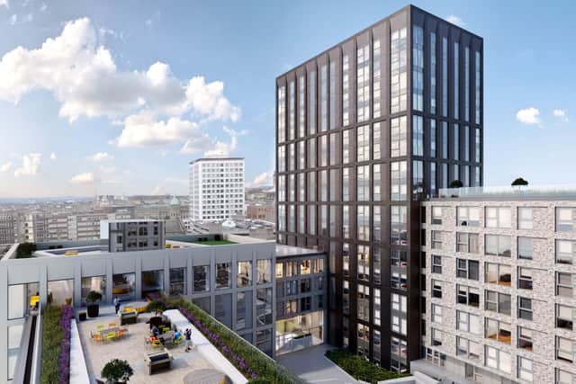This year, build to rent (BTR) schemes completed in Scotland include Moda Living’s 433-unit Holland Park development in Glasgow.