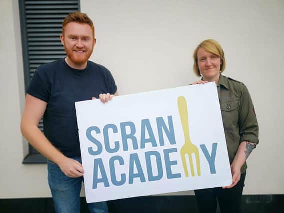 John Loughton and Fiona Donaldson. Picture: Scran Academy.
