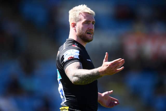 Stuart Hogg will lead the British and Irish Lions on Saturday.