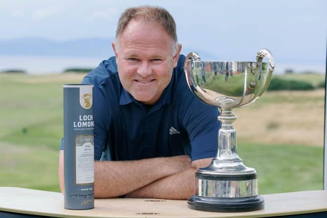 Alastair Forsyth is the defending champion in this week's Loch Lomond Whiskies Scottish PGA Championship after his win last year at West Kilbride. Picture: Steve  Welsh/Getty Images.
