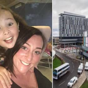 Kimberly Darroch, whose 10-year-old daughter Milly Main died in the Queen Elizabeth University Hospital (QEUH) in Glasgow after contracting an infection