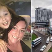 Kimberly Darroch, whose 10-year-old daughter Milly Main died in the Queen Elizabeth University Hospital (QEUH) in Glasgow after contracting an infection