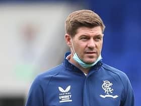 Steven Gerrard wasn't happy with certain aspects of Rangers' defeat by Tranmere