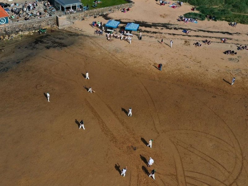 With cute beach huts and stunning sand dunes, Elie Beach is one of Scotland's real hidden gems. Dog friendly and full of golden sands, this one a top recommendation from a number of our readers.