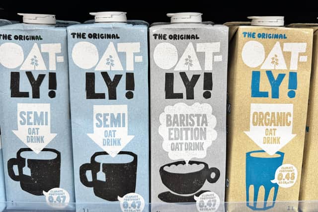 The word 'milk' has been banned from Oatly packaging