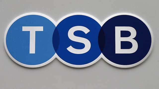 Thousands of TSB customers in the UK have reported problems accessing their savings online and with the bank's mobile app this afternoon. (Photo by Peter Macdiarmid/Getty Images)