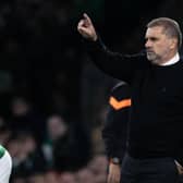 Celtic manager Ange Postecoglou is keen to point to the fact that the football excitement being generated for him right now concerns his team's Livingston contest, not Real Madrid in the Bernabeau in midweek. (Photo by Craig Williamson / SNS Group)