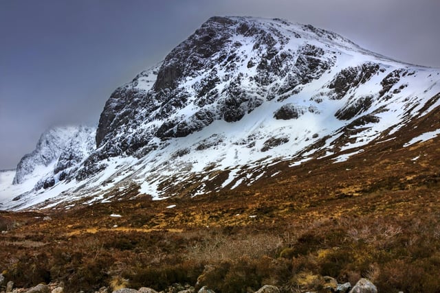 Ben Nevis is the king of the Scottish Highlands. Standing at a whopping 1,345m (4,412ft), it is the highest mountain in the UK. It takes between seven to nine hours to complete the mountain track, and around three and a half to four and half hours ascent to the summit. It should go without saying this is no walk in the park, so come prepared. You'll be sore the next day - but the views and sense of achievement will be immense.