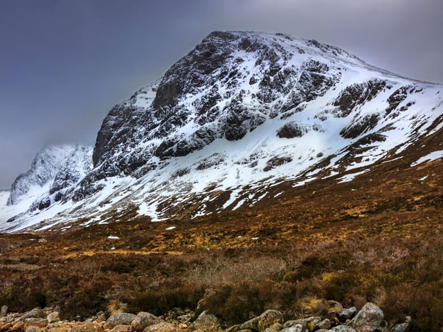 Ben Nevis is the king of the Scottish Highlands. Standing at a whopping 1,345m (4,412ft), it is the highest mountain in the UK. It takes between seven to nine hours to complete the mountain track, and around three and a half to four and half hours ascent to the summit. It should go without saying this is no walk in the park, so come prepared. You'll be sore the next day - but the views and sense of achievement will be immense.