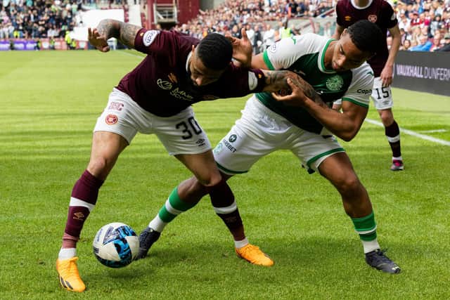 Hearts and Hibs face each other on October 7.