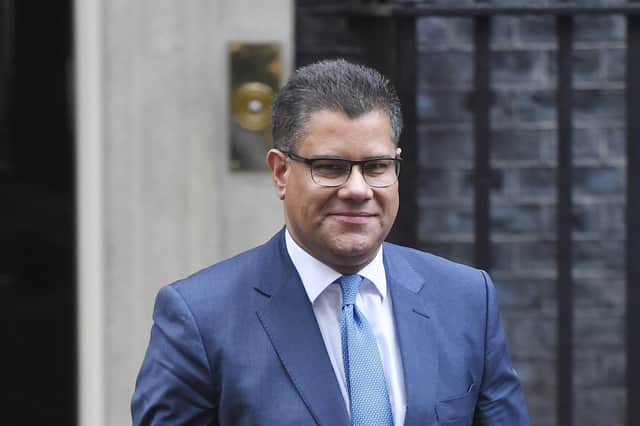 The 30 firms were announced by business and energy secretary Alok Sharma (file image). Picture: Peter Summers/Getty Images.