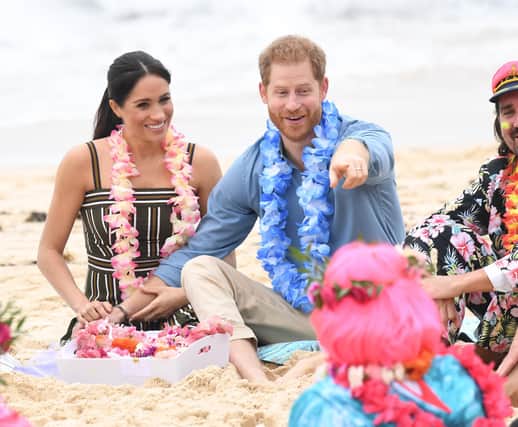 The Duke and Duchess of Sussex.
