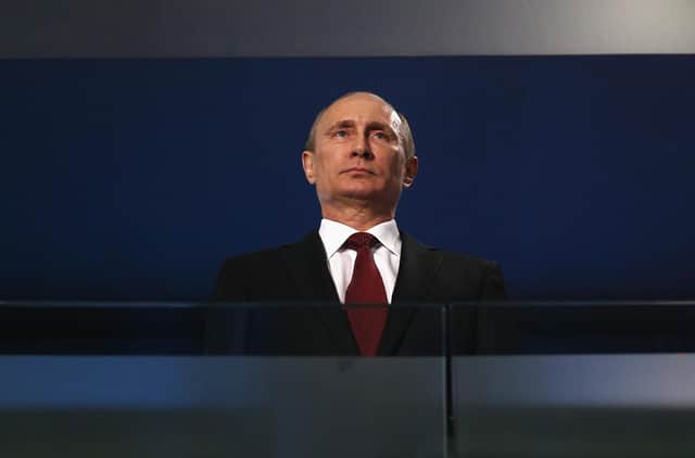 Vladimir Putin was a KGB agent for the Soviet Union before the collapse of communism and his subsequent rise to become Russian president (Picture: Hannah Peters/Getty Images)