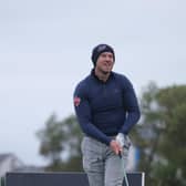 Irishman Brendan McCarroll finished birdie-birdie to set the pace in the Tartan Pro Tour's Carnoustie Tour Championship. Picture: Tartan Pro Tour