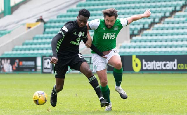 Celtic striker Odsonne Edouard could be set to stay for another year. Picture: SNS