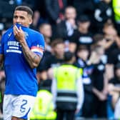 Rangers captain James Tavernier looks dejected after the defeat to Celtic at Ibrox. (Photo by Alan Harvey / SNS Group)