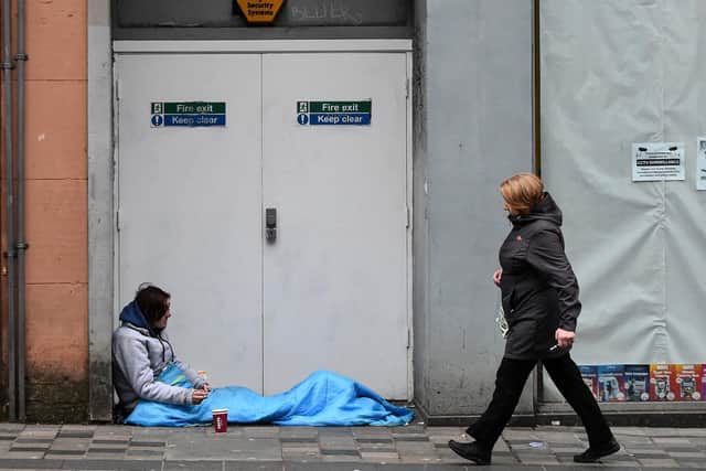 The Housing Scotland Bill would not alleviate Scotland's homeless problem, says David Alexander (Picture: Andy Buchanan/AFP via Getty Images)