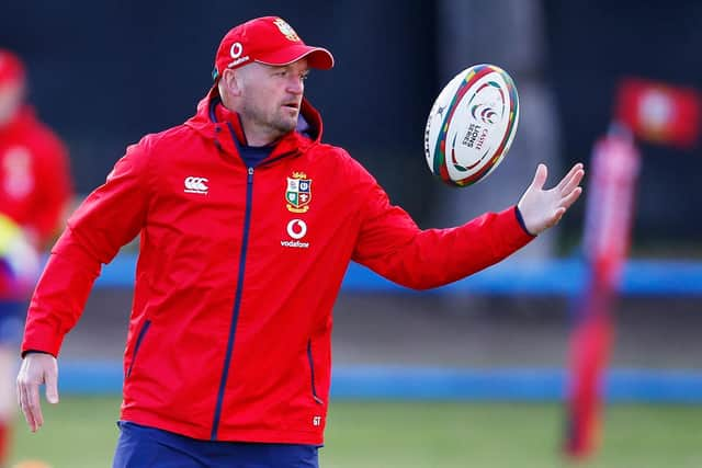 British and Irish Lions attack coach Gregor Townsend. Picture: Steve Haag/AFP via Getty Images