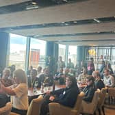Standing room only for the ‘Scaling in Sync – C-suite strategies for Unified Growth’ event during Glasgow Tech Week