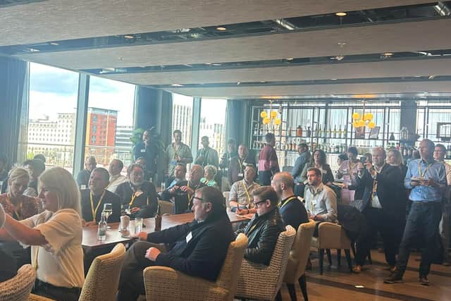 Standing room only for the ‘Scaling in Sync – C-suite strategies for Unified Growth’ event during Glasgow Tech Week