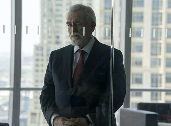 Brian Cox in a scene from 'Succession'. Picture: Macall Polay/HBO via AP