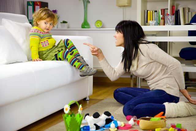 Smacking a naughty child could get you in trouble with the law - it's assault (Picture: Adobe)