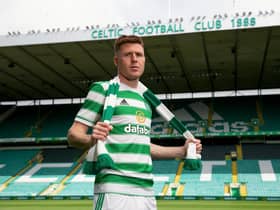 James McCarthy says, following his father's death only a matter of months ago,  he determined to do him, and his family, proud in joining Celtic, so close to all of them. (Photo by Craig Williamson / SNS Group)