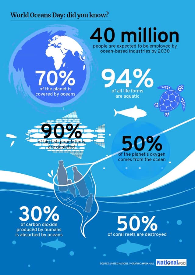The oceans are key to life on the planet.