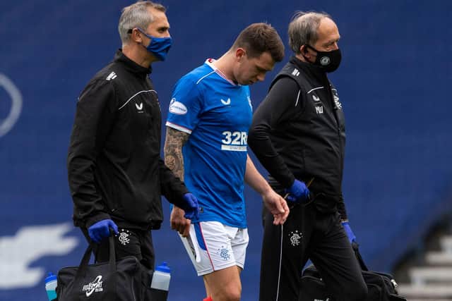 Rangers midfielder Ryan Jack could face several weeks on the sidelines.