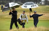 Ian Poulter and Lee Westwood, pictured during the 2020 event, are among 16 DP World Tour members who have been prohibited from playing in next week's Genesis Scottish Open at The Renaissance Club after signing for LIV Golf. Picture: Ross Kinnaird/Getty Images.