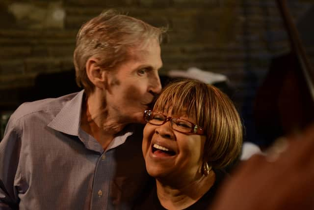 Mavis Staples and Levon Helm PIC: Greg McKean