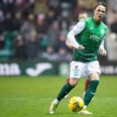 Hibs midfielder Scott Allan.