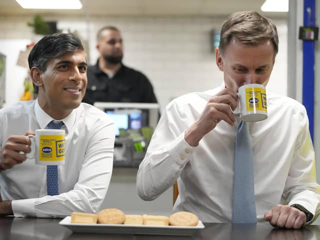 Prime Minister Rishi Sunak and Chancellor Jeremy Hunt. Image: Kirsty Wigglesworth/Getty Images.