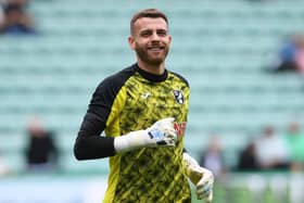 Angus Gunn qualifies for Scotland through dad Bryan. (Photo by Mark Scates / SNS Group)