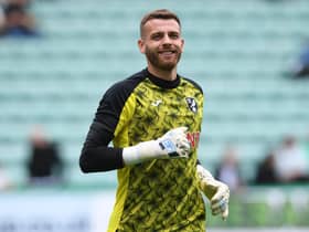 Angus Gunn qualifies for Scotland through dad Bryan. (Photo by Mark Scates / SNS Group)