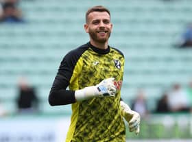 Angus Gunn qualifies for Scotland through dad Bryan. (Photo by Mark Scates / SNS Group)