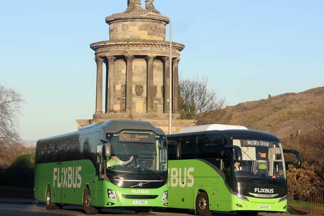 FlixBus launched services between Edinburgh, Glasgow and Heathrow Airport in June