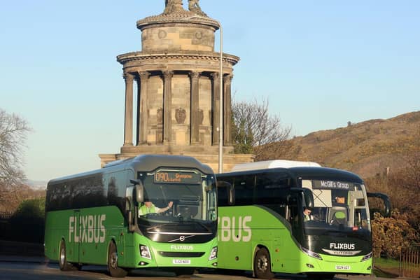 FlixBus in Edinburgh