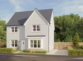 A typical exterior of homes at Birchwood Brae