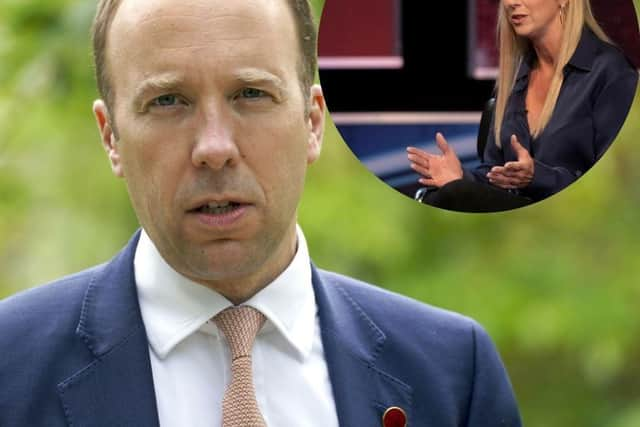 Isabel Oakeshott says Matt Hancock sent her a 'menacing message'