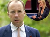 Isabel Oakeshott says Matt Hancock sent her a 'menacing message'