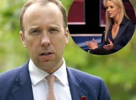 Isabel Oakeshott says Matt Hancock sent her a 'menacing message'