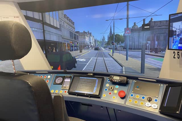 State-of-the-art technology is being used to train tram drivers ahead of the new link to Leith and Newhaven opening later this year.