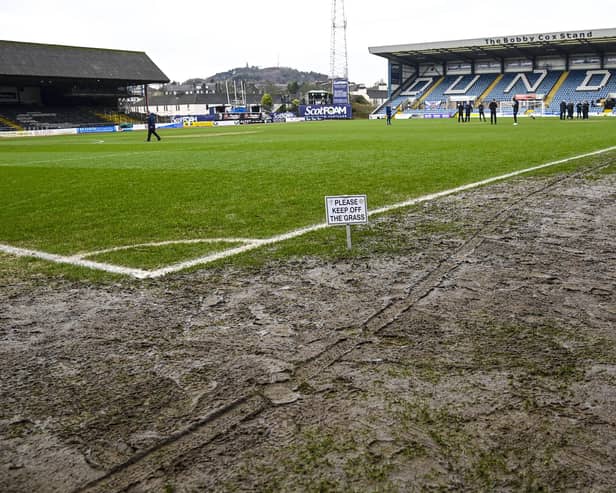 Dundee have had numerous problems with their pitch next season.