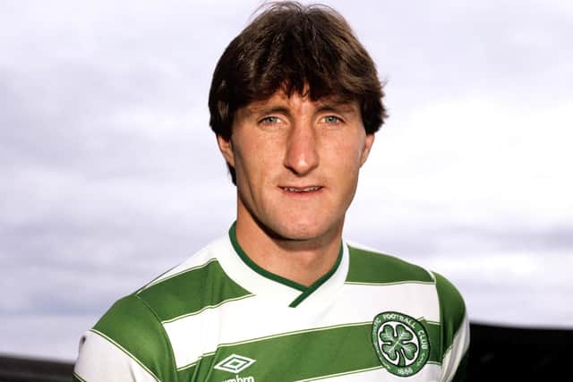 Alan McInally played in a front three at Celtic alongside Mo Johnston and Brian McClair.