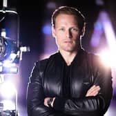 Outlander star Sam Heughan has told fans to “be careful of scammers” posing as him. Photo: Robert McFadzean/Royal Conservatoire of Scotland